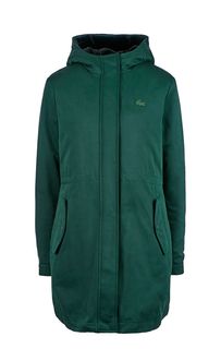 Зеленая куртка со съемной подкладкой Lacoste