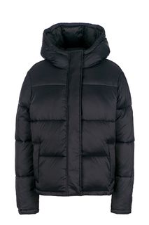 Черная куртка с монограммой бренда Calvin Klein Jeans