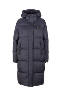 Удлиненная черная куртка Penfield