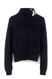 Джемпер с контрастной спинкой Armani Exchange
