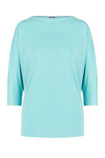 Легкий бирюзовый джемпер D&M by 1001 Dress