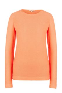 Хлопковый джемпер с длинными рукавами Tom Tailor