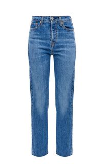 Укороченные джинсы с высокой посадкой Wedgie Straight Levis®