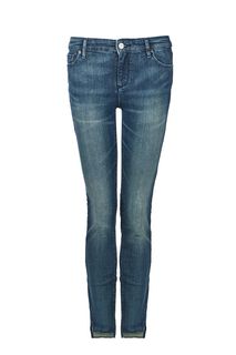 Джинсы с низкой посадкой и заломами J25 Armani Exchange