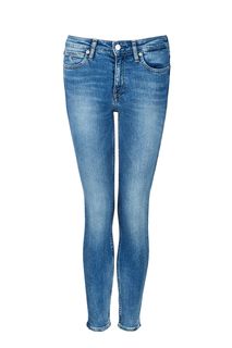 Укороченные синие джинсы скинни CKJ 011 Calvin Klein Jeans