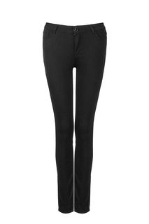 Черные зауженные джинсы Up Fifteen Trussardi Jeans