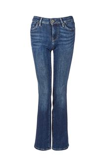 Синие джинсы с заломами Piccadilly Pepe Jeans