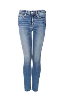 Джинсы скинни с необработанным краем CKJ 011 Calvin Klein Jeans