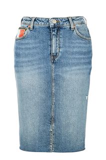 Джинсовая юбка с потертостями Tommy Jeans