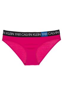 Трусы-слипы из хлопка розового цвета Calvin Klein