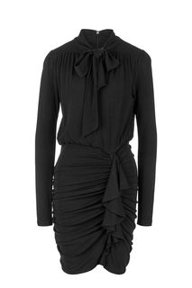 Короткое черное платье в вечернем стиле Michael Michael Kors