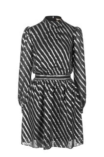 Платье средней длины с расклешенной юбкой Michael Michael Kors