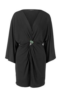 Короткое черное платье Guess