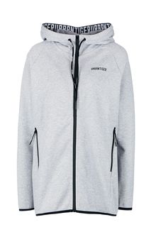 Серая толстовка с капюшоном Urban Tiger