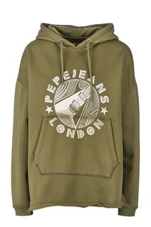 Толстовка из хлопка с карманом-кенгуру Pepe Jeans