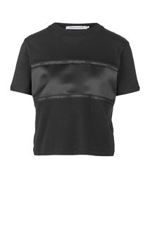 Черная футболка оверсайз Calvin Klein Jeans