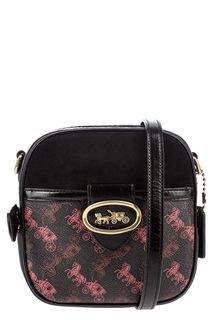 Маленькая сумка с двумя плечевыми ремнями Coach