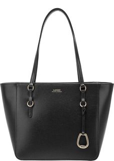 Кожаная сумка с длинными ручками Lauren Ralph Lauren