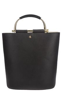 Кожаная сумка через плечо с короткими ручками Lauren Ralph Lauren