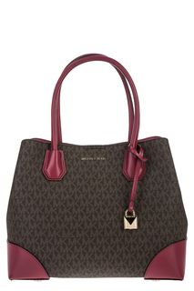 Сумка с монограммой бренда Mercer Gallery Michael Michael Kors
