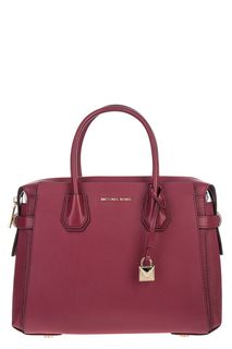 Кожаная сумка на молнии Mercer Michael Michael Kors