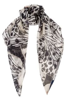 Платок из вискозы с добавлением шелка Trussardi Jeans