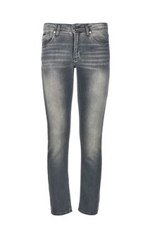 Серые брюки из денима Armani Exchange