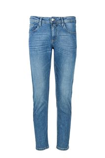 Зауженные синие джинсы с низкой посадкой Piers Tom Tailor Denim