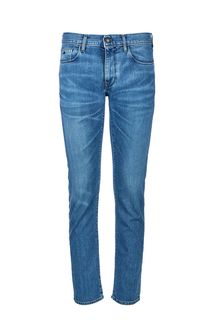 Зауженные джинсы с заломами J13 Armani Exchange