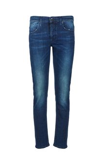 Зауженные джинсы с потертостями J17 Armani Exchange