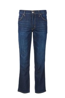 Прямые синие джинсы с контрастной строчкой Tramper Mustang