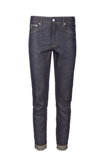 Синие джинсы с контрастной строчкой CKJ 058 Calvin Klein Jeans