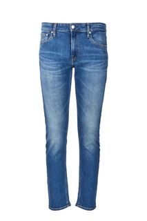 Зауженные джинсы с заломами CKJ 026 Calvin Klein Jeans