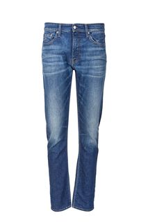 Зауженные джинсы с заломами CKJ 026 Calvin Klein Jeans