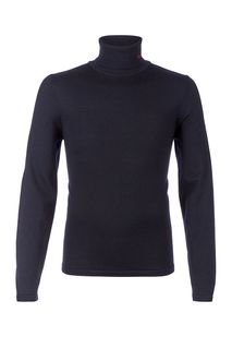 Однотонная шерстяная водолазка Hugo Boss