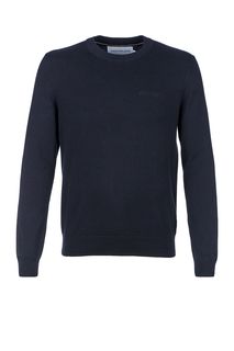 Синий джемпер с вышивкой Calvin Klein Jeans