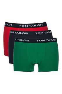 Комплект из трех хлопковых трусов-боксеров Tom Tailor