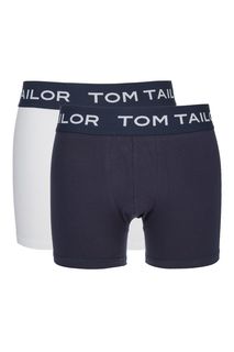 Комплект из двух хлопковых трусов-боксеров Tom Tailor