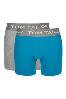 Комплект из двух хлопковых трусов-боксеров Tom Tailor