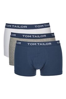 Комплект из трех хлопковых трусов-боксеров Tom Tailor