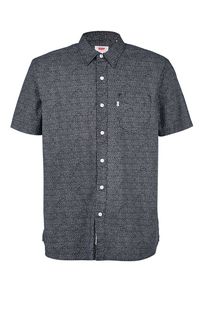 Синяя хлопковая рубашка с карманом Levis®