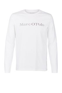 Хлопковая футболка с логотипом бренда Marc Opolo