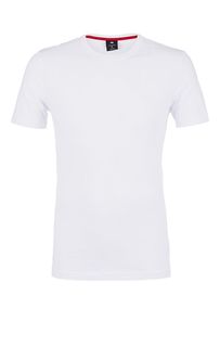 Белая хлопковая футболка G Star RAW