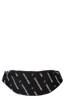 Текстильная поясная сумка с логотипом бренда Calvin Klein Jeans