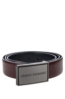 Двусторонний ремень с чехлом для хранения Armani Exchange