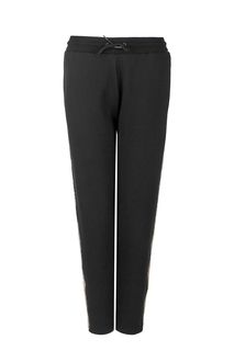 Хлопковые брюки с декоративной отделкой Trussardi Jeans