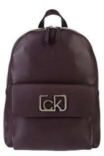 Фиолетовый рюкзак с одним отделом Calvin Klein Jeans