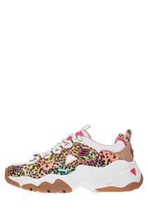 Кроссовки из кожи и текстиля на объемной подошве Premium Heritage Skechers