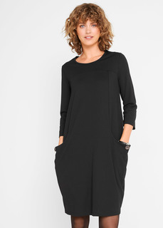 Платье баллон с карманами и рукавом 3/4 Bonprix