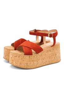 Кожаные босоножки Gianvito Rossi